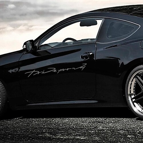 Belettering Sticker Sticker Embleem Logo Vinyl Voor Nissan