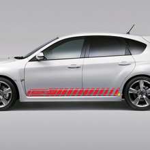 Decal Sticker Zijstreep Kit Voor Suba impreza hatchback 2007-2012 wrx sti 09 3