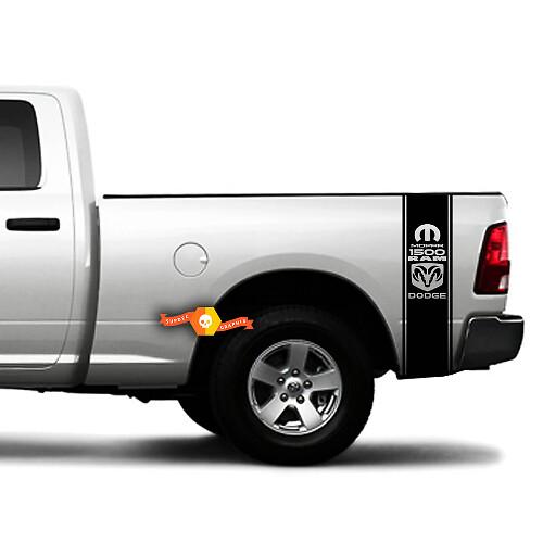 Dodge Ram 1500 2500 3500 TRUCK bed box streep sticker vinyl Sticker MOPAR