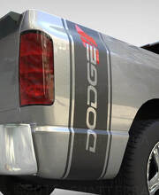Geëtiketteerde Vinylstickerset voor Achterzijstrepen voor Dodge Ram 1500-3500_3