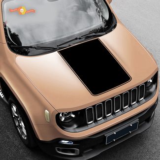 2015-2018 Jeep Renegade vinyl motorkap sticker sticker afbeelding
