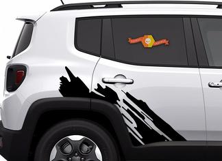 Jeep Renegade grafische stickers 2015 2016 2017 2018