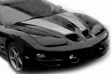 Kit vinylstickers met dubbele motorkapstrepen voor Pontiac Firebird 1998-2002
