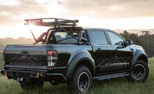 4 Mountain Off-Road Hood Decal Sticker Grafische kit voor Ford Ranger 2