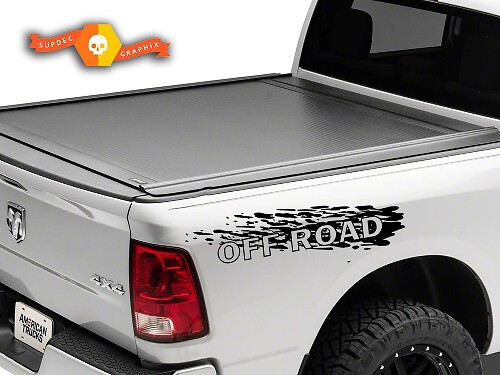 Paar stickers stickers off-road voor 4x4 4wd DODGE RAM 1500 2500 3500 DAKOTA DURANGO
