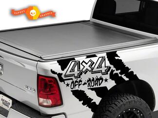 4X4 Off Road Wrap Kit voor Dodge Ram 2009 - 2020 1500/2500/3500 Vinyl Decal Sticker