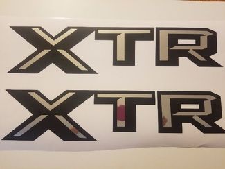 XTR sticker stickers elke kleur en chrome truck silverado F150 (SET)