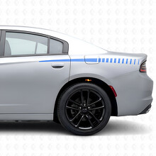 Dunne Accent Strobe Strepen Bedside Vinyl Decal Sticker voor Dodge Charger 2015-2026_2