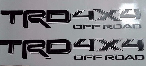 TRD-stijl 4x4 Off Road vinylstickerset voor Toyota Tacoma en Tundra