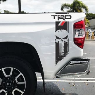 TRD Tundra Punisher Racing Decals Vinyl Sticker Sticker Toyota sport off-road 4x4