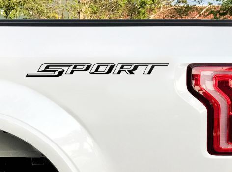Sport Zijkant Decal Set Vinyl 2 voor Ford F-150 2015 2016