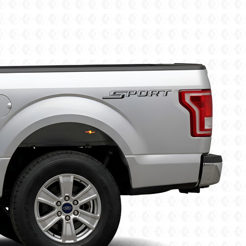 Sport Bedside Vinyl Decal Kit voor Ford Musclecar truck 2015-2016