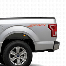 Sport Bedside Vinyl Decal Kit voor Ford Musclecar truck 2015-2016_4