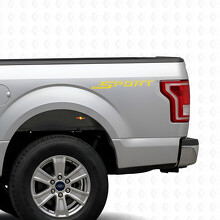 Sport Bedside Vinyl Decal Kit voor Ford Musclecar truck 2015-2016_5
