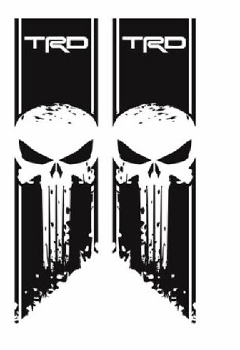 Toyota TRD toendra strepen 4 x 4 sport 2016 2017 sticker vinyl stickers paar stickers