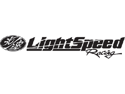 LightSpeed Racing Logo Motorkap Deur Zij Vinyl Decal Sticker