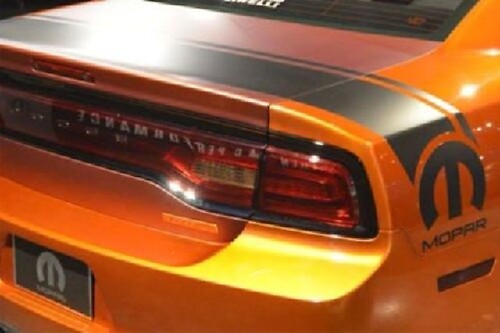 Vinylstrook voor achterklep Vinyl decal kit voor Dodge Charger