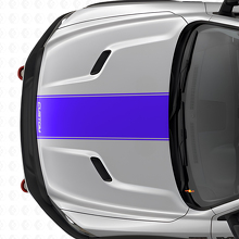 Aangepaste omtrek motorkap streep vinyl stickervel voor Dodge Ram_2