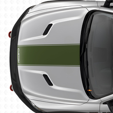 Aangepaste omtrek motorkap streep vinyl stickervel voor Dodge Ram_3