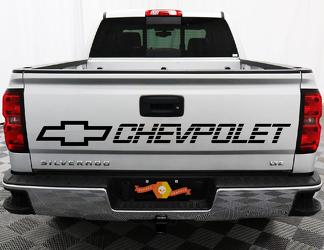 Chevrolet achterklep sticker sticker silverado z71 lt ls 1500 2500 chevy