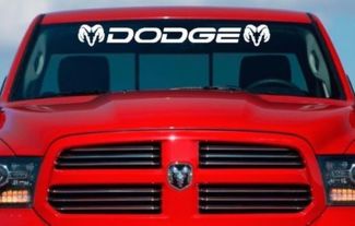 DODGE RAM voorruit vinyl sticker sticker aangepaste 40-inch voertuig logo graphics
