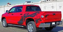 2015-2016 SHREDDER Truck Bed Hood Vinyl Graphics Elke kleur Stickers Decals Stripe Toyota Tundra
 2
