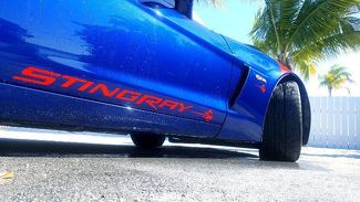 Chevy Corvette 2006-- 2020 Z06 Stingray zijdeur grafische stickers