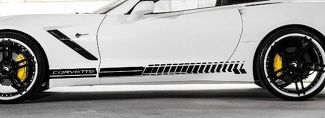 Zijdeur Sticker Grafische Sticker Kit Chevy Corvette Z06 C7 2015-2018
