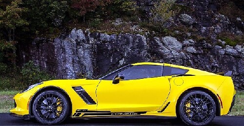 Zijdeur Sticker Grafische Sticker Kit Chevy Corvette Z06 C6 C7 2005-2018