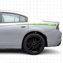 Aangepaste Dunne Strepen Bedrand Vinyl Decal Sticker voor Dodge Charger 2015-2026_3