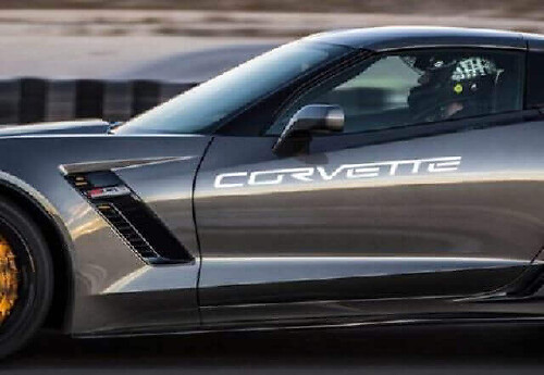 Corvette Zijlettering Vinyl Decal voor Chevrolet Corvette
