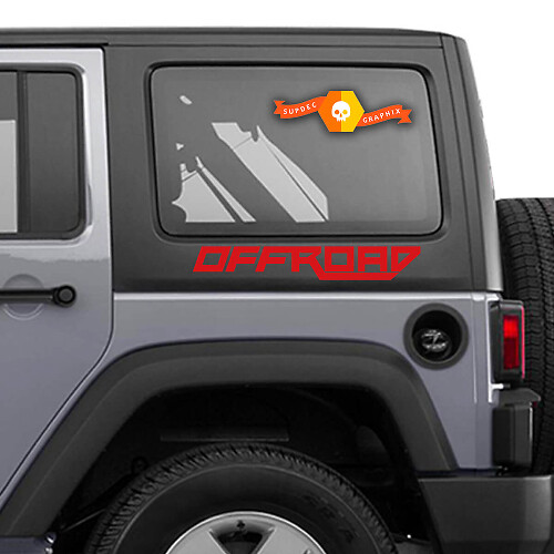 Belettering Sticker Sticker Embleem Logo Vinyl Off Road F Type Voor Toyota Jeep Wrangler