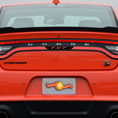 Vinylsticker voor Achterremlicht voor Dodge Charger 2021 452