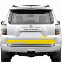 4Runner Mountain Stripes Achterklep Vinyl Decal Sticker voor Toyota 4Runner 2010-2017_5