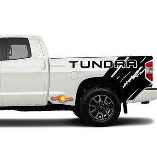 Toyota Tundra (2014-2020) Custom Vinyl Decal Kit - Tundra Quarter