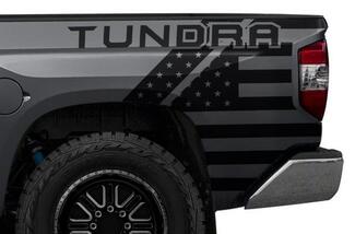 Toyota Tundra (2014-2023) Custom Vinyl Decal Kit - Tundra USA Vlag