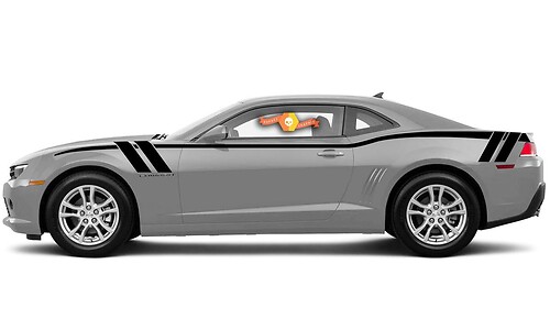 Chevrolet Camaro (2010-2015) aangepaste vinylsticker stickerkit - volledige lichaamsstreep
