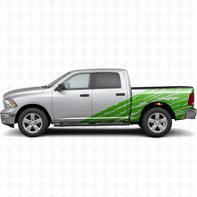 Vinylsticker zijpaneel in verweerde stijl voor Dodge Ram 2500_3