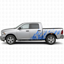 Modder Spat Effect Zij Vinyl Decal Sticker voor Dodge Ram 3500_2