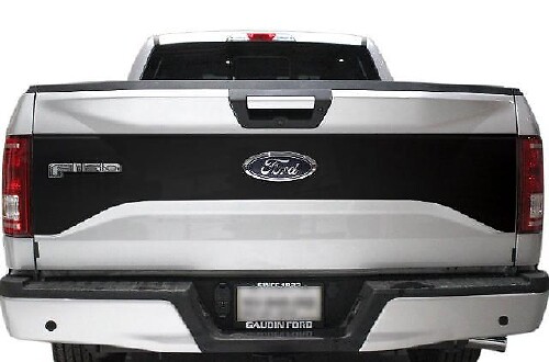 Blackout Achterklep Vinyl Decal voor Musclecar truck 2015-2017