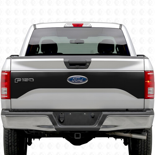 Blackout achterklep vinyl decal sticker voor Ford F-150 2015-2017