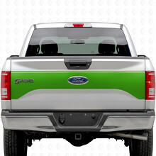 Blackout achterklep vinyl decal sticker voor Ford F-150 2015-2017_3