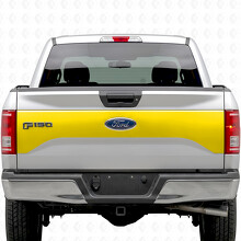 Blackout achterklep vinyl decal sticker voor Ford F-150 2015-2017_5