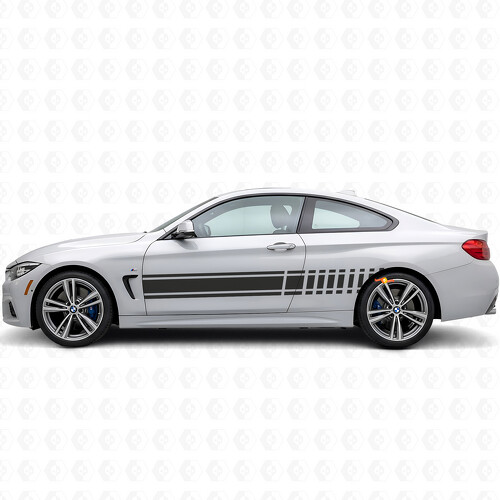 Racing Strepen Deur Zij Vinyl Decal Sticker