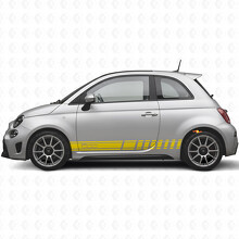 Racing Stripes Zijvinylsticker voor Fiat 500_5