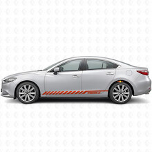 Racing Strepen Zij Vinyl Decal Sticker voor Mazda Mazda6_4