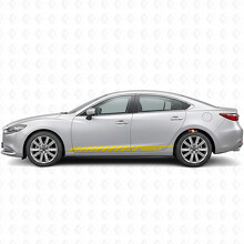 Racing Strepen Zij Vinyl Decal Sticker voor Mazda Mazda6_5