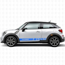 Gemerkt Race Strepen Zijkant Vinyl Decal Sticker voor MINI Paceman_2
