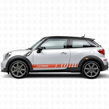 Gemerkt Race Strepen Zijkant Vinyl Decal Sticker voor MINI Paceman_4