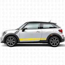 Gemerkt Race Strepen Zijkant Vinyl Decal Sticker voor MINI Paceman_5